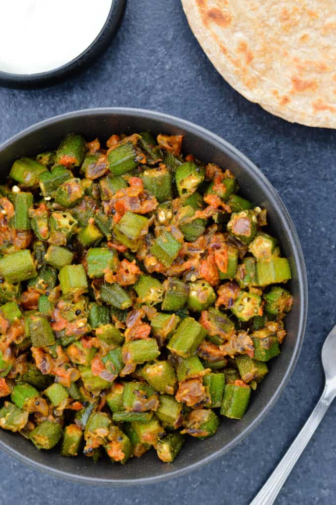 Bhindi Masala (Indian Okra Stir Fry)