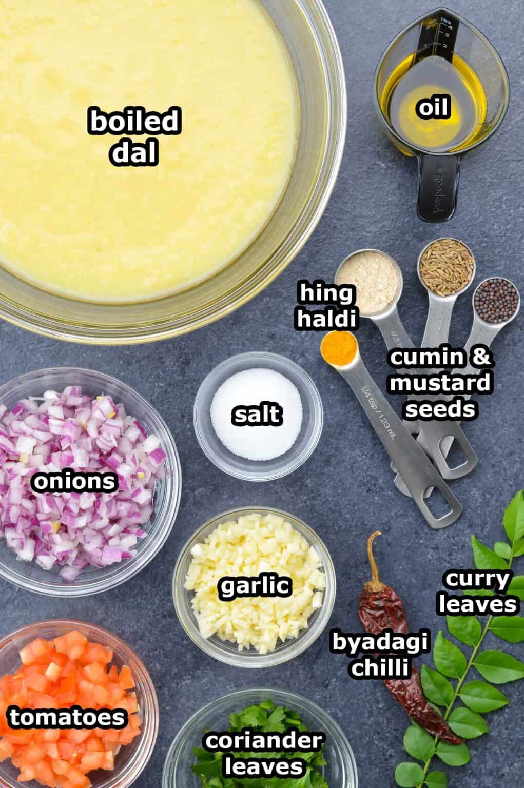 Homestyle Dal Fry / Dal Tadka (with Instant Pot / Pot in Pot Option)